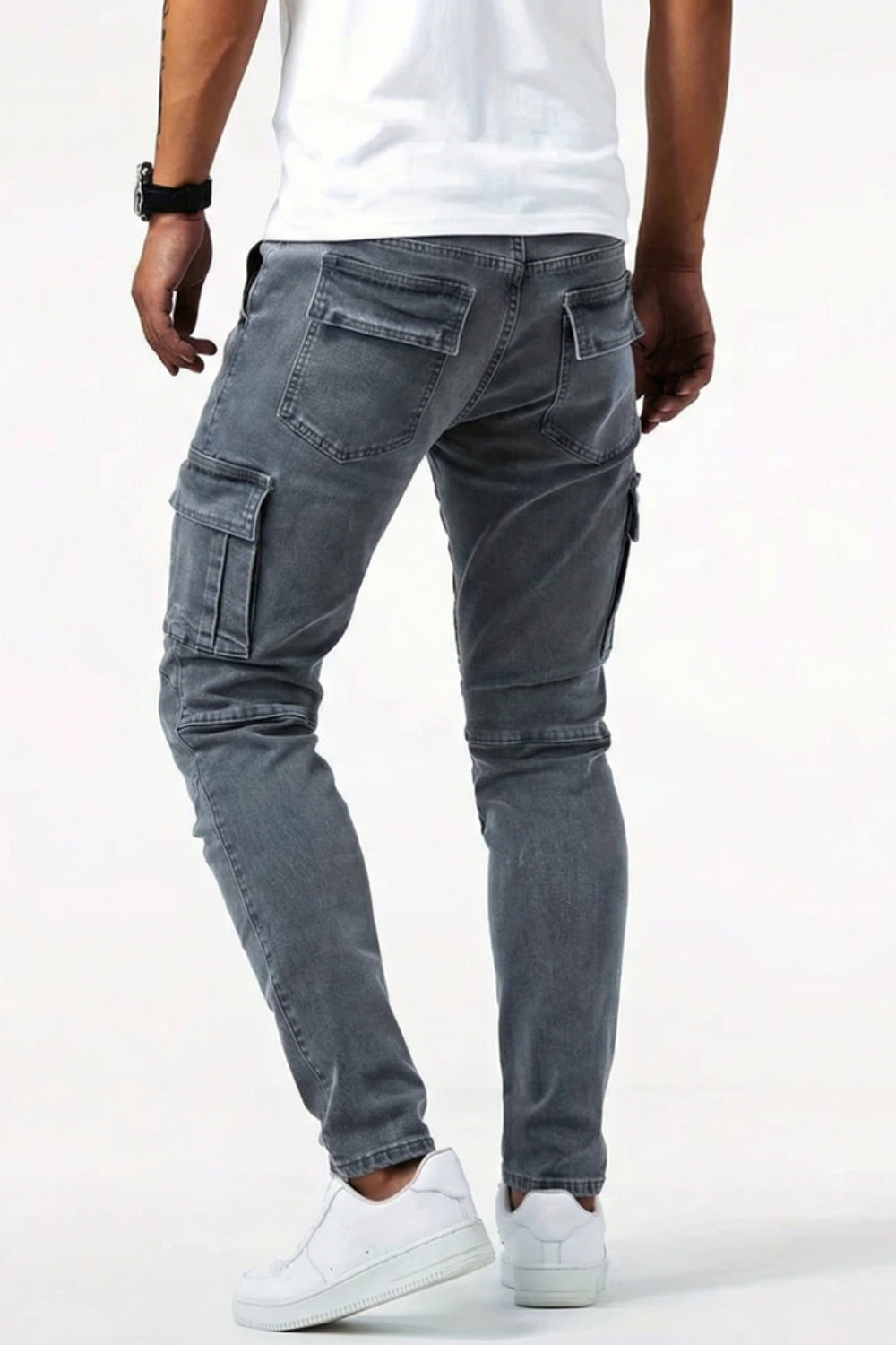 Sommerfeld | Elastische Cargo Jeans für Herren (1 kaufen, 1 GRATIS dazu)