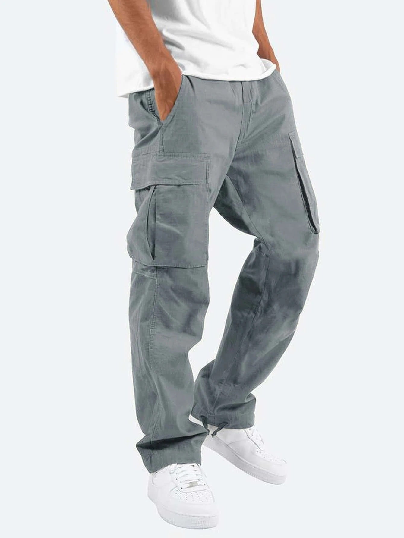 Sommerfeld™ | Herren Cargo-Hose mit weitem Schnitt – Freizeit & Utility-Hose