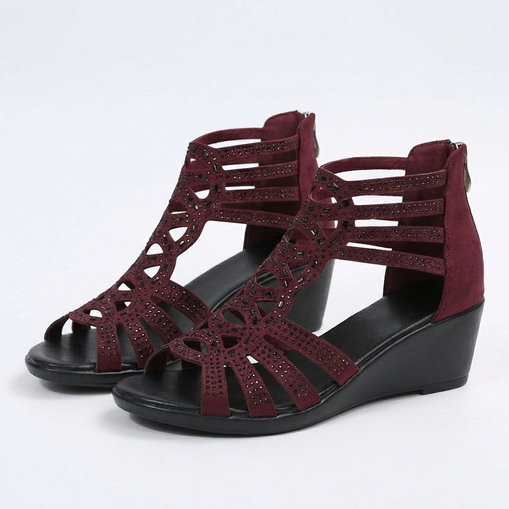 Waldoz Elara | Elegante Keilsandalen für Damen