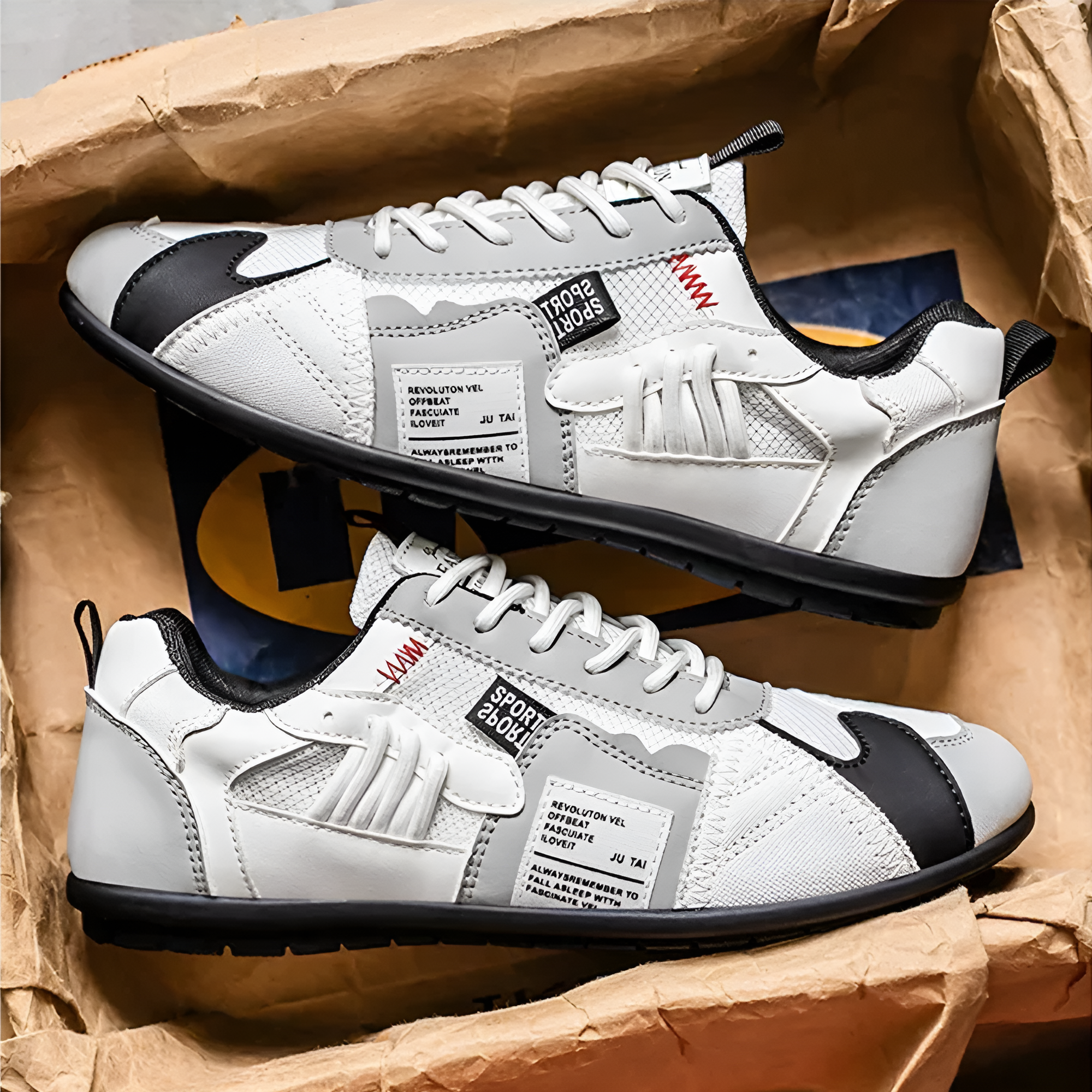 Cyprien™ – Baskets Confort à Lacets