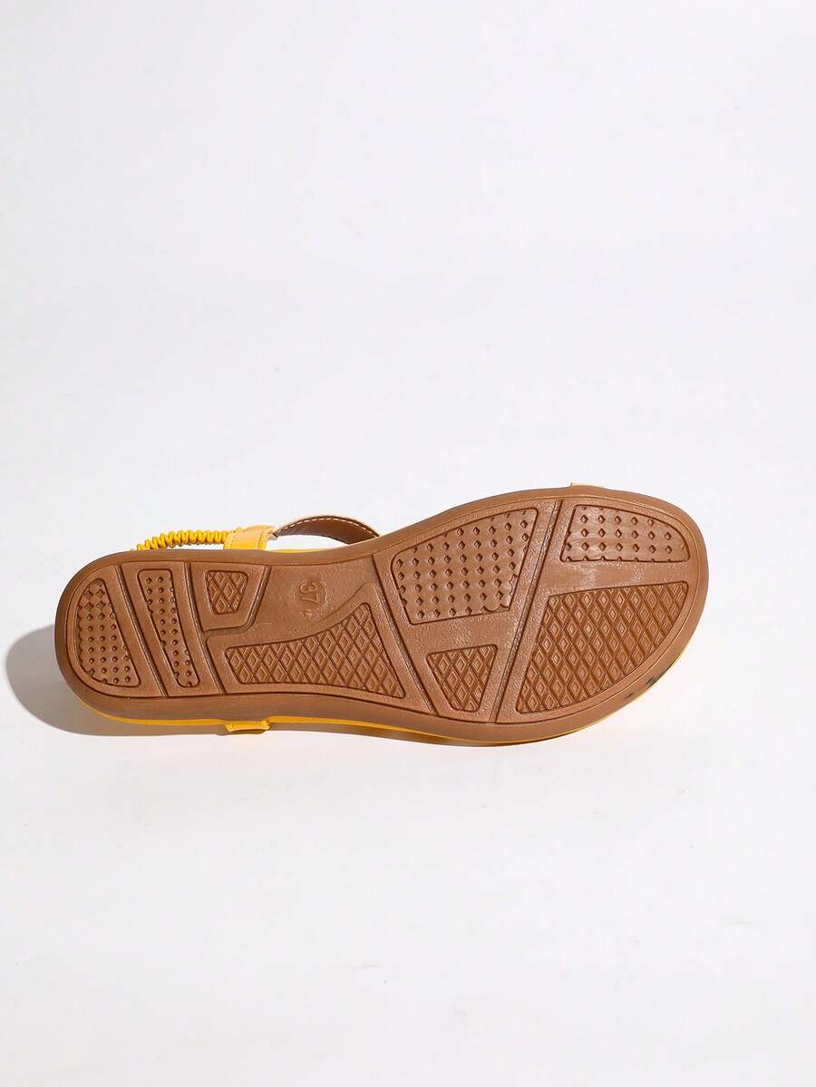 Waldoz Flora | Orthopädische Sandalen mit Blumenapplikation