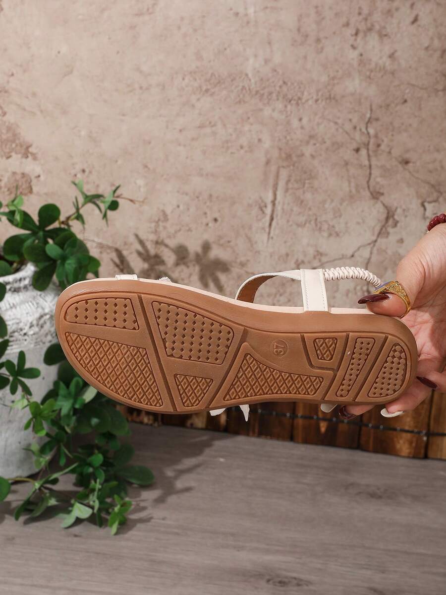Waldoz Flora | Orthopädische Sandalen mit Blumenapplikation