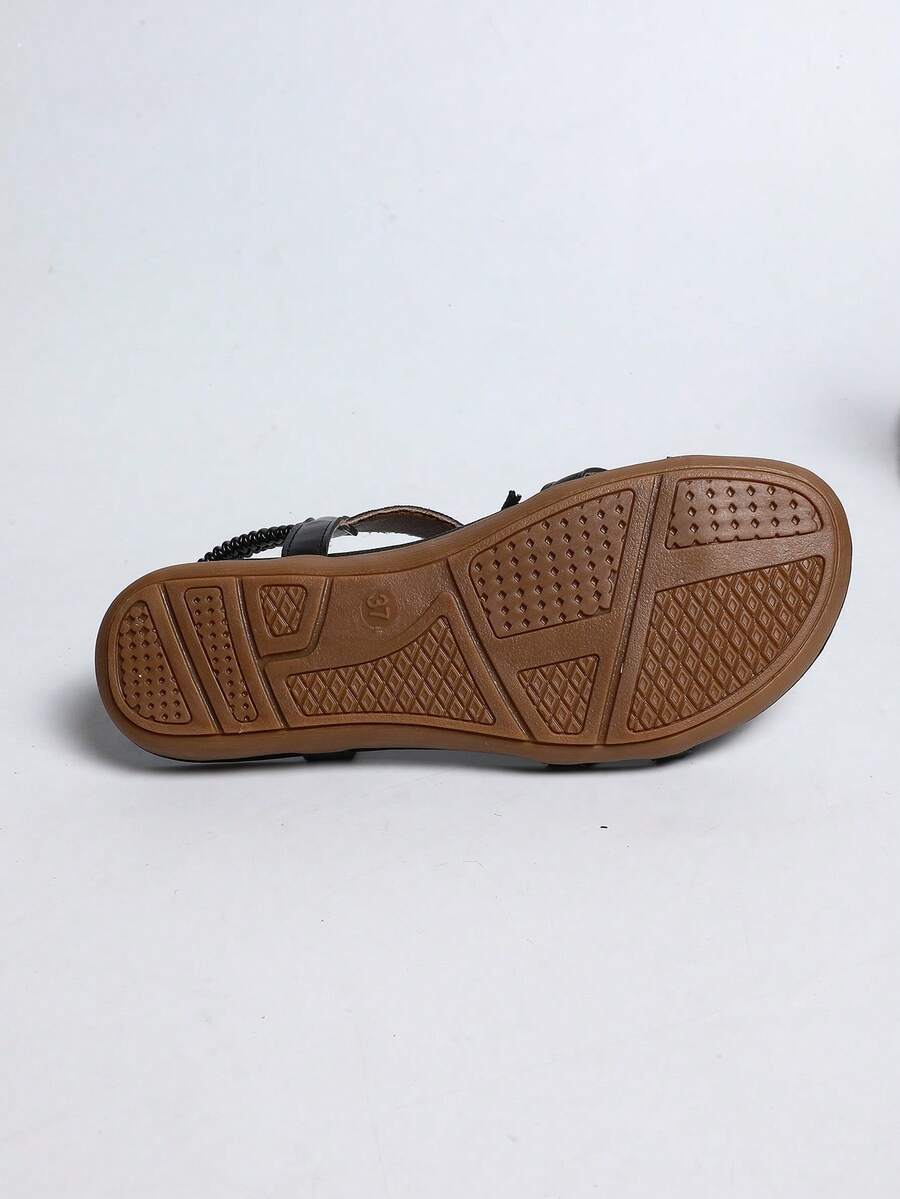 Waldoz Flora | Orthopädische Sandalen mit Blumenapplikation