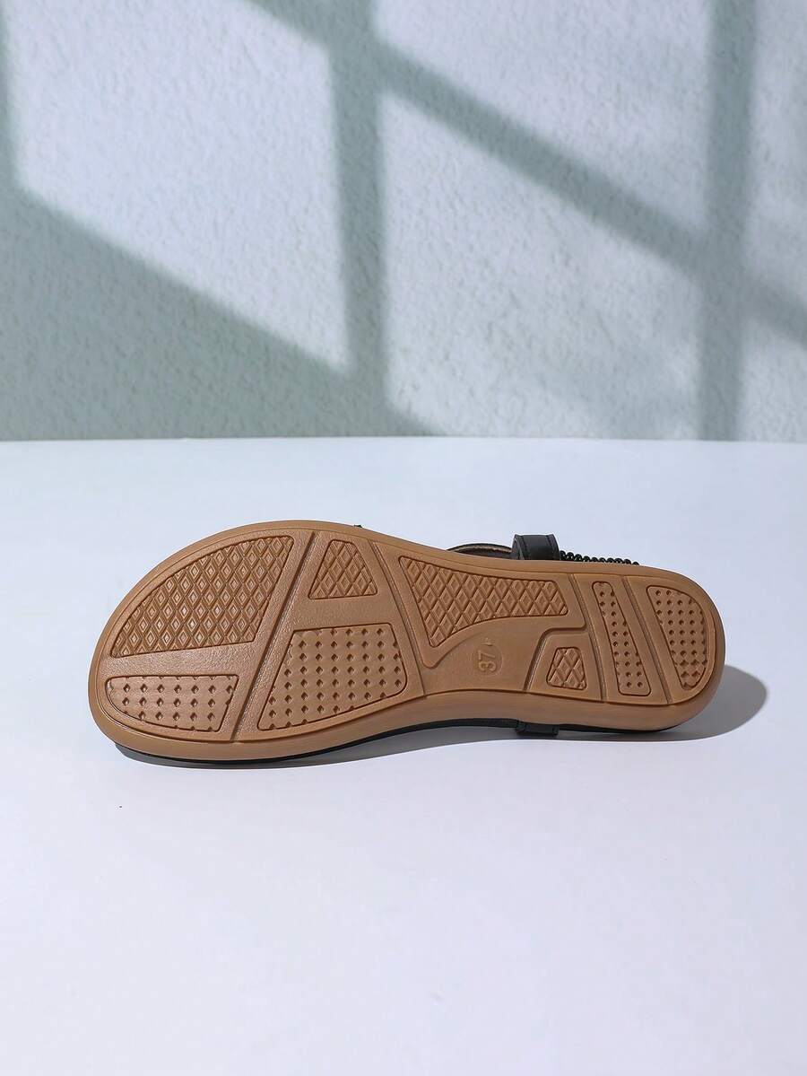 Waldoz Flora | Orthopädische Sandalen mit Blumenapplikation