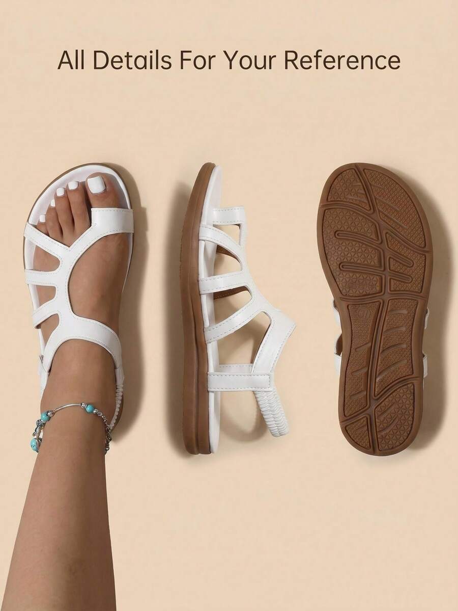 Waldoz Flora | Orthopädische Sandalen mit Blumenapplikation