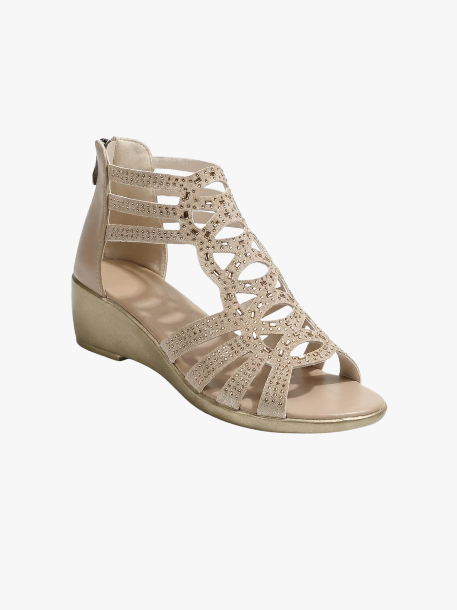 Waldoz Elara | Elegante Keilsandalen für Damen