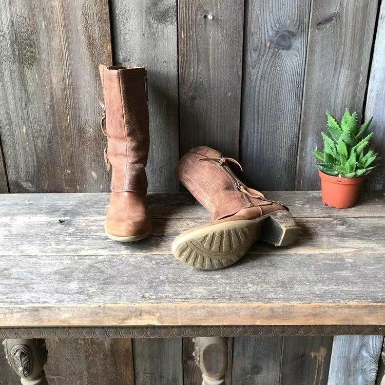 Sommerfeld | Trendige kniehohe Stiefel