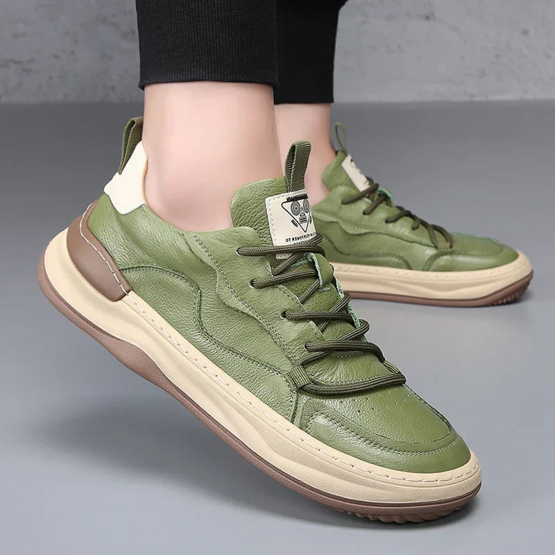 Waldoz Milano Leder-Sneaker – Elegante Herren Premium Schuhe