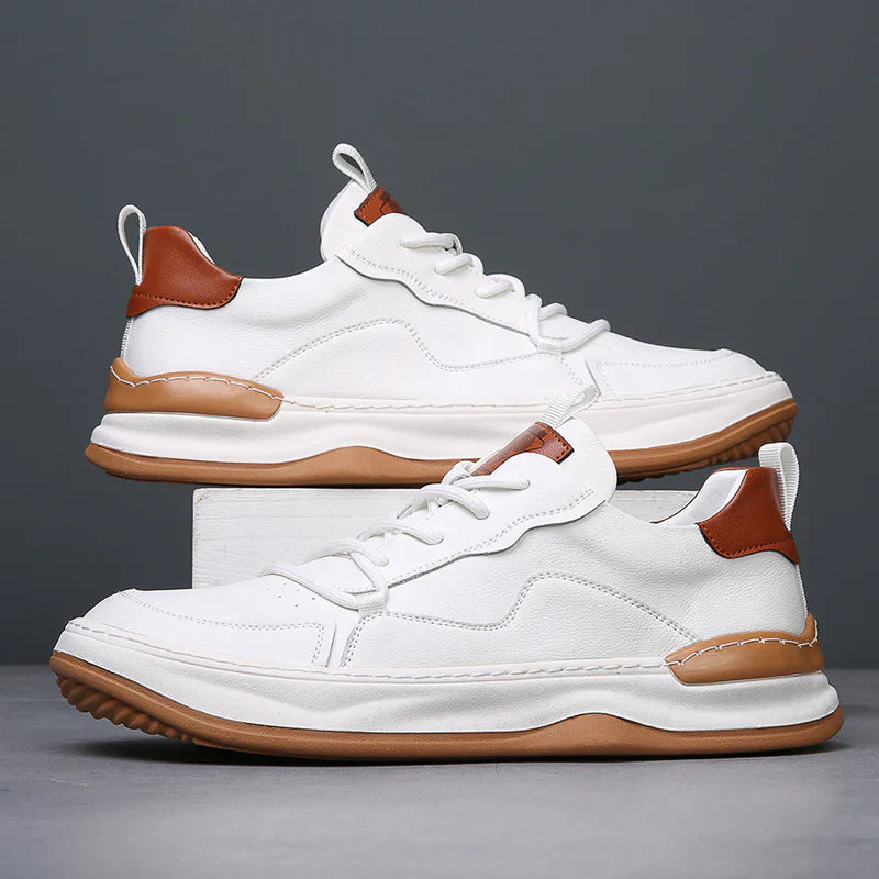 Waldoz Milano Leder-Sneaker – Elegante Herren Premium Schuhe