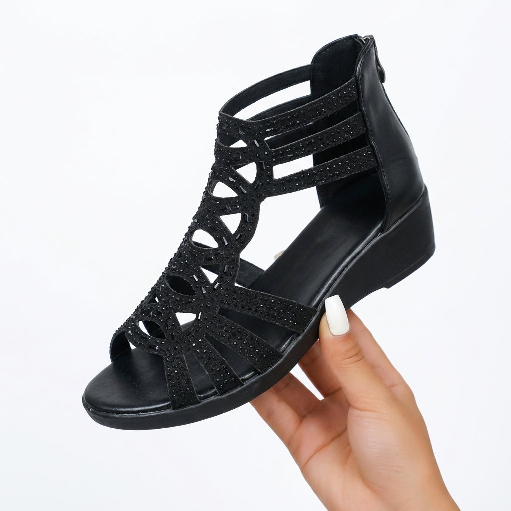 Waldoz Elara | Elegante Keilsandalen für Damen