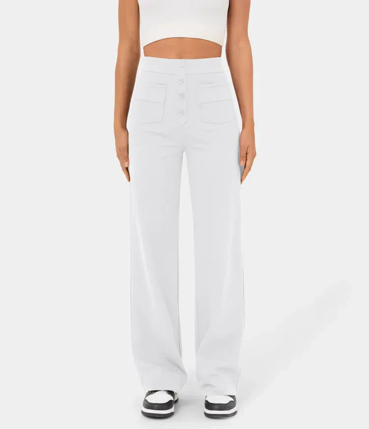 Sommerfeld | Elastische Hose mit hoher Taille